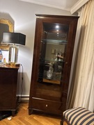 Novelle witryna model Elis orzech wysoki połysk 