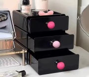 Organizer na kosmetyki art biurowe itp Zestaw 3 szuflad Nowy