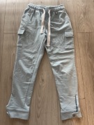 Spodnie dresowe By o la la błękit rozmiar S