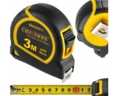 Miarka Zwijana Taśma Pomiarowa 3m x 16mm CROWNMAN