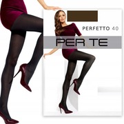 Rajstopy Mikrofibra Perfetto 40Den 4XL Mocca Per Te