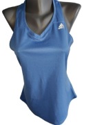 Markowa koszulka sportowa bokserka damska Adidas Running r 38 M bluzka top
