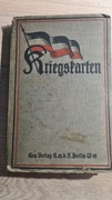 Mapy wojenn. 6 Kriegskarten aus dem I. Weltkrieg. 1917