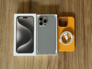 iPhone 15 Pro Max 256GB Natural Titanium 100% Sprawny