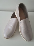 Buty damskie - półbuty srebrne „Sergio Leone”, do sprzedania
