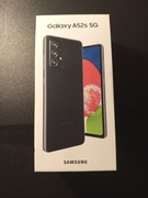 Samsung Galaxy A52s 5G 6/128 GB Awesome Black – komplet + etui
