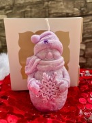 Świeczka sojowa bałwanek 