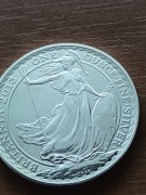  BRITANNIA 1 UNCJA SREBRA 2013 ROK KRÓLOWA ELŻBIETA 