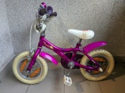 GIANT Puddin Rower dziecięcy 12'' cali -  dla dziewczynki różowy, fioletowy