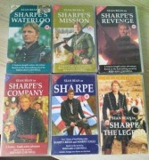 Sharpe - kolekcja 6 filmów na kasetah VHS Sean Bean - w jęz. angielskim