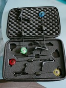 Swingery Karpiowe Zestaw 4 LED w Walizce  Regulowane