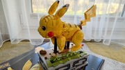 Używane klocki Mattel Mega Construx Pokemon Pikachu Kolekcjonerski HGC23
