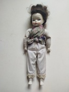 Lalka  kolekcjonerska porcelanowa Biała 50 cm