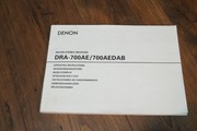 Denon instrukcja obsługi  Amplitunera DENON DRA-700AE /700AE DAB