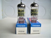 ECC83 / TUNGSRAM - dobrana PARA  z  1975 Roku,...MOCNE !