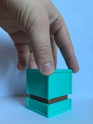 Pokémon TCG Dice Box Dragon Skin (PETG 0.20mm) mięta-czekolada