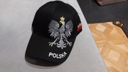 Czapka meczowa z daszkiem kibica reprezentacji Polski duży orzeł WYPRZEDAŻ