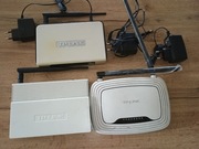 Zestaw 3 routerów TP-Link - sprawne