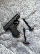 czarny pistolet co2 umarex walther p99 dao blow back