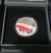 Moneta kolekcjonerska 10zł 100 lecie polskiej flagi państwowej