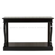 KONSOLA CZARNA LAKA do renowacji