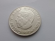 Szwecja 1 korona 1966 srebro