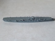 Model lotniskowca DKM Graf Zeppelin w skali 1:1250