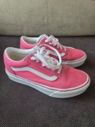 Trampki wysokie vans różowe 