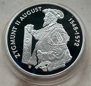 131. 10 złotych Zygmunt August 1996 półpostać