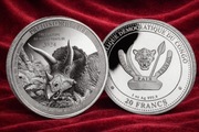 Congo: Prehistoric Life II – Triceratops 1 uncja srebra 2024 moneta srebrna
