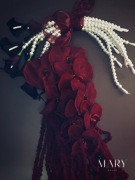 Bukiet ślubny z koralikami