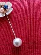 Kwiat ozdobna szpilka do ubrań 