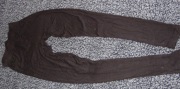 Brązowe legginsy, M