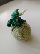 Owoce, warzywa szydełko Amigurumi, kalarepa