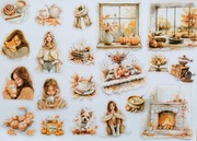 naklejki 20 szt ziarna kawy kawa scrapbooking