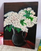 Kolekcja Obrazów obraz na płótnie natura akryl  (rękodzieło)