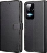 ETUI CASE POKROWIEC PLECKI Z KLAPKĄ PORTFELOWE XIAOMI POCO F4 CZARNE