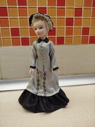 Porcelanowa lalka w stylu wiktoriańskim UNIKAT !!