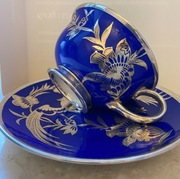 Filiżanka Rosenthal okuta srebrem lata 40 UNIKAT