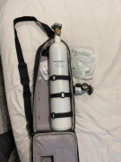 Medyczna butla tlenowa z reduktorem 