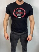 Męska koszulka z nadrukiem Jack&Jones Rozmiar na 14 lat (XS/S) 100% bawełny