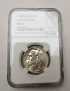 5 złotych 1936 NGC MS61