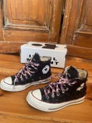 Converse Isabel Marant trampki tenisówki czarne boho limited edition