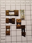 SPRĘŻYNKI WAHADŁA - ZAWIESZKI DO ZEGARA (B) 6 sztuk