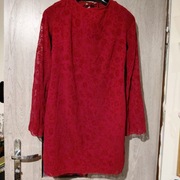 Cropp sukienka mini z długim rękawem L