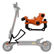 Kukirin G4 przedni hamulec