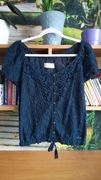 Koronkowy top rozmiar S Abercrombie & Fitch
