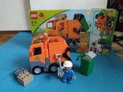 Klocki Lego Duplo Śmieciarka Śmieciarz kosz  5637   