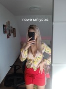 Narzutka plażowa sexi wiązana bluzka dekolt nowa