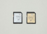 dwie karty KINGSTON SDXC I CLASS 10 64GB  + 128GB